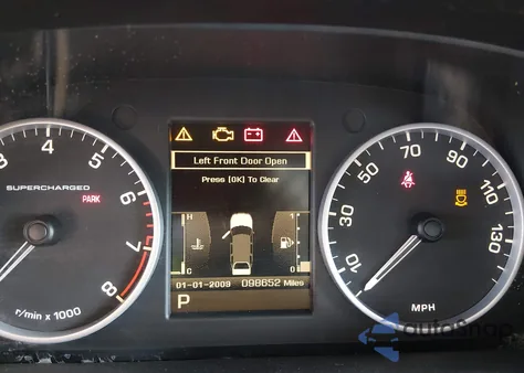 2010 Land Rover Range Rover Sport Supercharged из США, поврежденный, VIN SALSH2E45AA223051